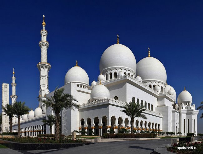 Белая мечеть в Абу-Даби