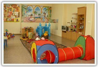 Детская комната в санатории Дальняя дача